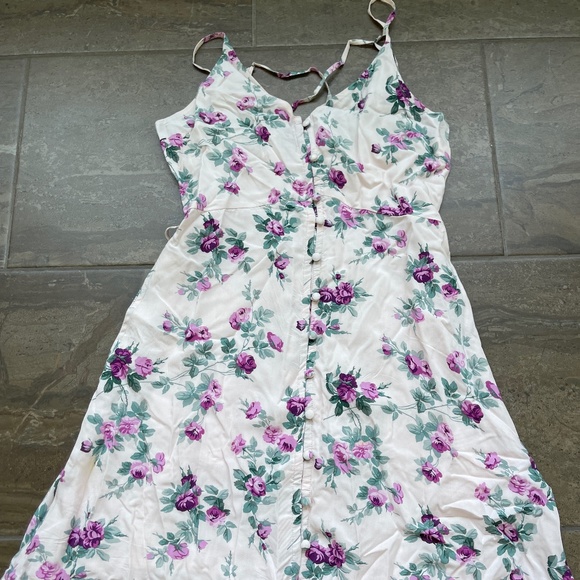 Abercrombie & Fitch Floral Button Up Dress - Picture 1 of 1